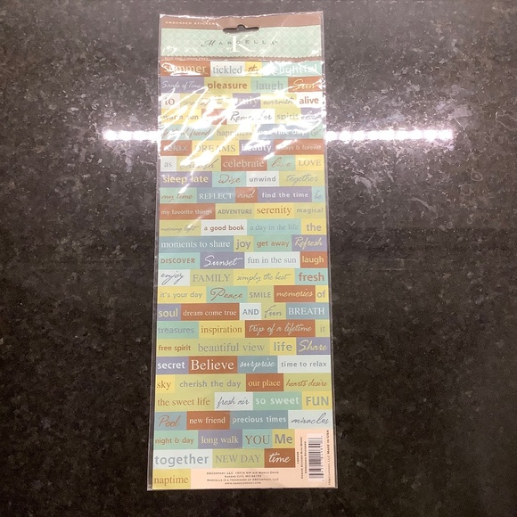 Variety Packs Of 6 Stationery Journal Scrapbook Stickers Lot/Set - Picture 6 of 7